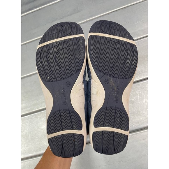 Dansko Hennie Mary Jane Flats Womens EU 40 US 9 Blue Suede Leather‎ Comfort - Picture 6 of 9